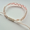 Modell 212 Makramee Armband, Freundschaftsband, Textilschmuck