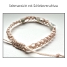 Modell 213 Makramee Armband, Freundschaftsband, Textilschmuck