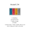 Modell 214 Flechtwerk Armband, Textilschmuck, 16,5 cm+ 6 cm Verl.