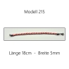 Modell 215 Flechtwerk Armband, Textilschmuck, 18 cm Freundschaft