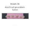 Modell 218 Makramee Armband, silberfarbenes Metall mit Glasperlen