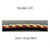 Modell 220 Kumihimo Armband, Freundschaftsband, Textilschmuck