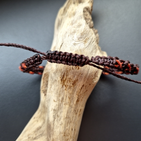 Modell 225 Makramee Armband, Freundschaftsband, Textilschmuck