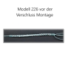 Modell 226 Makramee Armband, Freundschaftsband, Textilschmuck