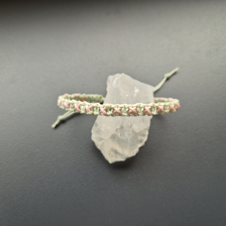 Modell 229 Makramee Armband, Freundschaftsband, Textilschmuck