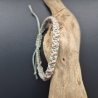 Modell 229 Makramee Armband, Freundschaftsband, Textilschmuck
