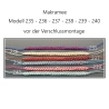 Modell 235 Makramee Armband, Freundschaftsband, Textilschmuck