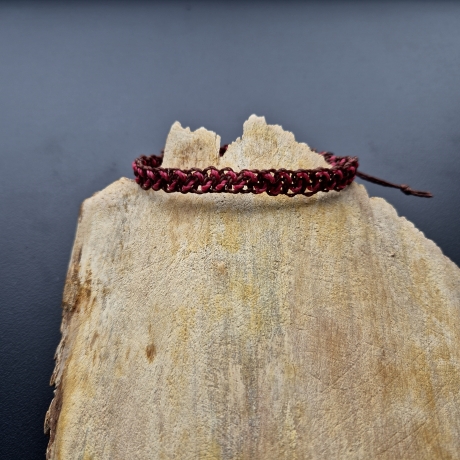Modell 237 Makramee Armband, Freundschaftsband, Textilschmuck