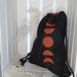 Turnbeutel / Softrucksack Mondphasen