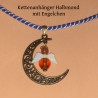 Schutzengel Ketten-Anhänger Halbmond Schmuckanhänger Schmuck Mond