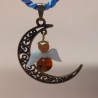 Schutzengel Ketten-Anhänger Halbmond Schmuckanhänger Schmuck Mond