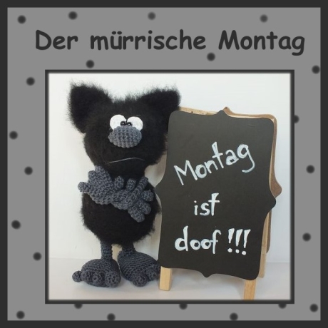 Häkelanleitung ♡ Mürrischer Montag♡ 