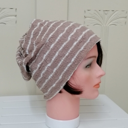 Damenmütze Beanie Strickmütze Damen Loop Stirnband - Feinstrick