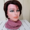 Damenmütze, Beanie, Strickmütze Damen, Loop, Stirnband Feinstrick