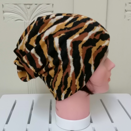 Damenmütze Beanie Strickmütze Damen Loop Stirnband - Feinstrick