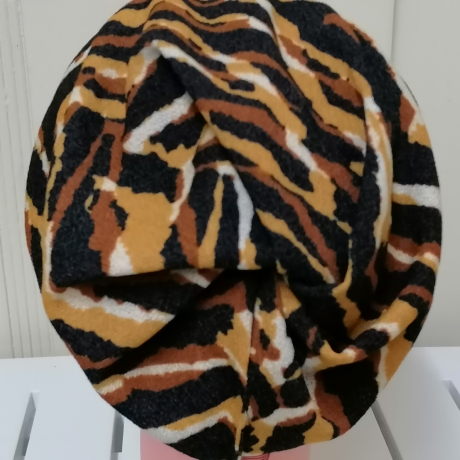 Damenmütze Beanie Strickmütze Damen Loop Stirnband - Feinstrick