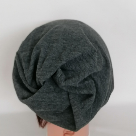 Damenmütze Beanie Strickmütze Damen Loop Stirnband - Feinstrick