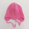 Baby Mütze 0-3 Monate Teufelsmütze gestrickt Babymütze