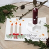 Stickdatei Mugrug Untersetzer Kerzen Weihnachten ab 12x18cm