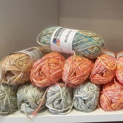 Wollpaket Multicolor 600g