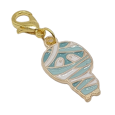 Mumie Clip Anhänger Bettelarmband Halloween Charm