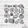 Muscheln Plotterdatei SVG DXF 