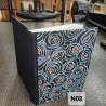 Notizbuch, ca. A6, blanko, handgemacht, Chiyogamipapier, Gewebe