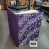 Notizbuch, ca. A6, blanko, handgemacht, Chiyogamipapier, Gewebe