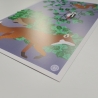 Postkarte A5 Animal Guide #1 Berlin Grafikdesign Urban Natur Tier