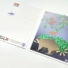 Postkarte A5 Animal Guide #3 Berlin Grafikdesign Urban Natur Tier