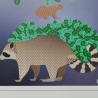 Postkarte A5 Animal Guide #3 Berlin Grafikdesign Urban Natur Tier