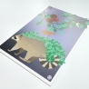 Postkarte A5 Animal Guide #3 Berlin Grafikdesign Urban Natur Tier