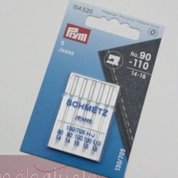 Nähmaschine Nadel JEANS 90-110 auch für beschichtete Baumwolle