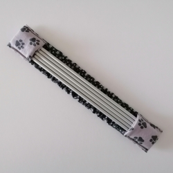 Nadelgarage  für 20cm lange Nadeln Nadelspieltasche Nadelsafe