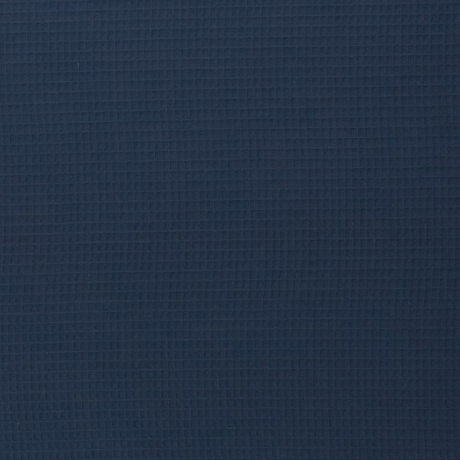 Waffelpique jeansblau Piqué Nelson blau Pique