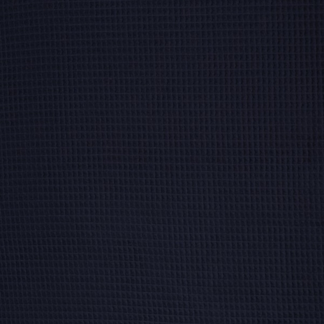 Waffelpique dunkelblau Piqué Nelson blau Pique