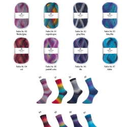 Nessel, Sockenwolle, Pro Lana, 4-fach Sockenwolle, Wolle, Ramie