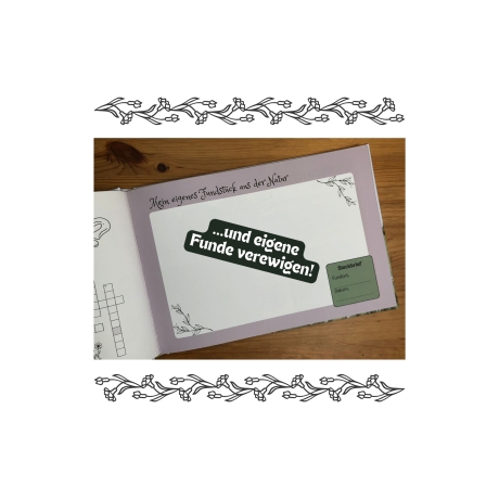 Wildkräuter Stickeralbum – Natur entdecken & Pflanzen lernen