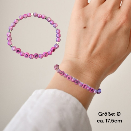 Perlenarmband POWER