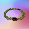Perlenarmband Grün