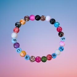 Perlenarmband FCK NZS