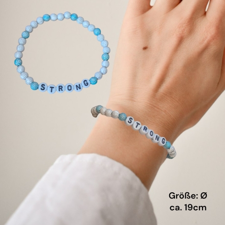 Perlenarmband STRONG