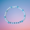 Perlenarmband STRONG