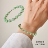 Perlenarmband Grün