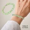 Perlenarmband Grün
