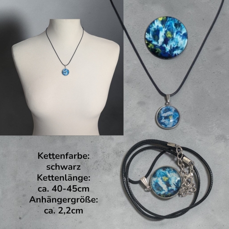 Schmuckset mit Motivstein