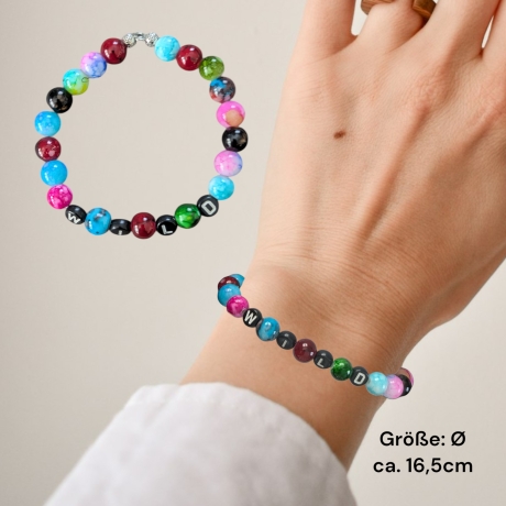 Perlenarmband WILD