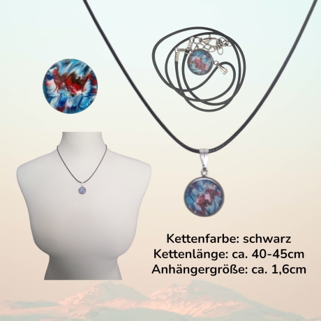 Schmuckset mit Motivstein