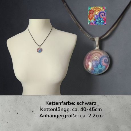 Schmuckset mit Motivstein
