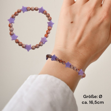 Perlenarmband Stern